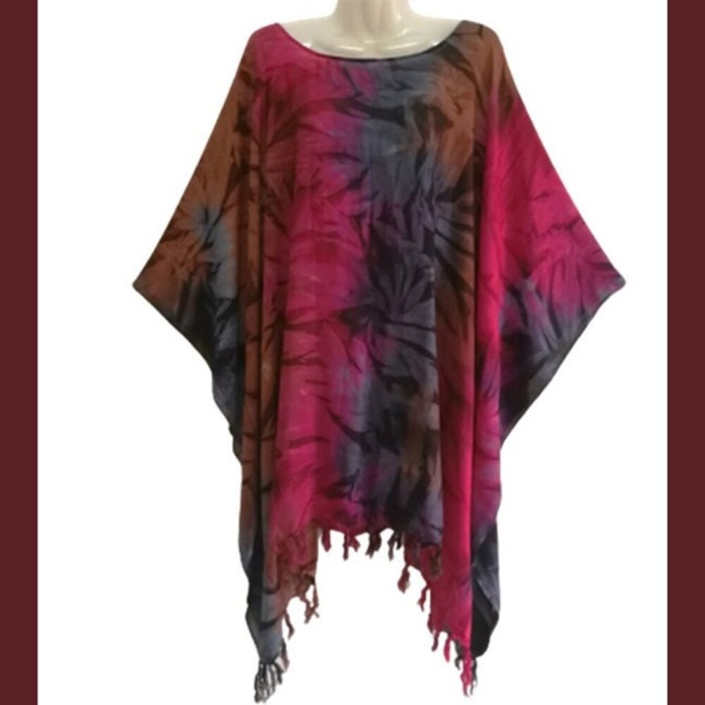 Bohemian Batik Tie Dye Boho Tunic - NEW! Plus SIze